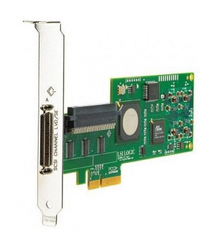 412911-B21 HP SC11XE Single Channel SCSI Ultra320 LVD PCI-Express X4 Storage Controller Host Bus Network Adapter