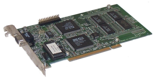109-25500-20 ATI Mach64 2MB PCI Video Graphics Card