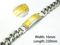 HY Wholesale Gold Bracelets of Stainless Steel 316L-HY08B0163