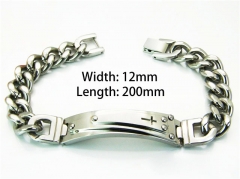 HY Wholesale Steel Color Bracelets of Stainless Steel 316L-HY08B0143