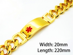 HY Wholesale Gold Bracelets of Stainless Steel 316L-HY08B0157
