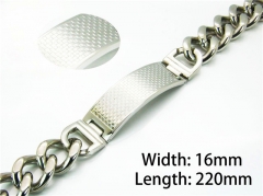 HY Wholesale Steel Color Bracelets of Stainless Steel 316L-HY08B0168