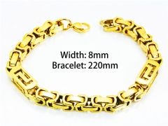 HY Wholesale Gold Bracelets of Stainless Steel 316L-HY08B0305