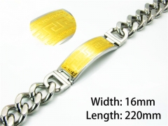 HY Wholesale Gold Bracelets of Stainless Steel 316L-HY08B0165