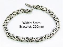 HY Wholesale Steel Color Bracelets of Stainless Steel 316L-HY08B0301