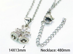 HY Wholesale Popular Crystal Zircon Necklaces (Other Style)-HY54N0121ML