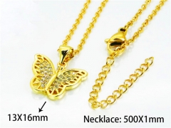 HY Wholesale Popular Crystal Zircon Necklaces (Animal Style)-HY54N0089LL