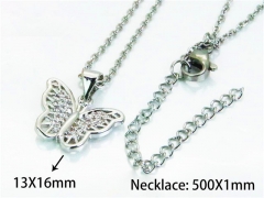 HY Wholesale Popular Crystal Zircon Necklaces (Animal Style)-HY54N0088LC
