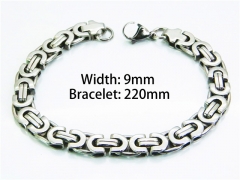 HY Wholesale Steel Color Bracelets of Stainless Steel 316L-HY08B0354
