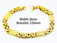 HY Wholesale Gold Bracelets of Stainless Steel 316L-