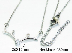 HY Wholesale Popular Crystal Zircon Necklaces (Crystal)-HY54N0115MG
