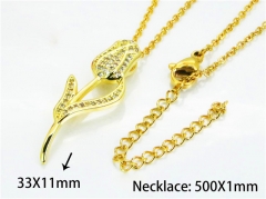 HY Wholesale Popular Crystal Zircon Necklaces (Other Style)-HY54N0079NL