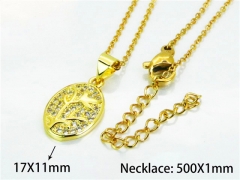 HY Wholesale Popular Crystal Zircon Necklaces (Other Style)-HY54N0091LL