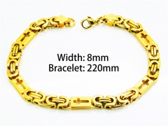 HY Wholesale Gold Bracelets of Stainless Steel 316L-HY08B0333