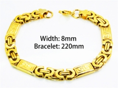 HY Wholesale Gold Bracelets of Stainless Steel 316L-HY08B0342