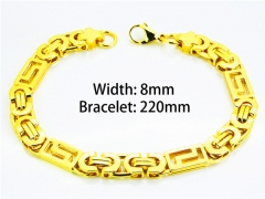 HY Wholesale Gold Bracelets of Stainless Steel 316L-HY08B0351