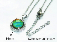 HY Wholesale Popular Crystal Zircon Necklaces (Gemstone)-HY54N0074HGG