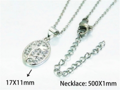 HY Wholesale Popular Crystal Zircon Necklaces (Other Style)-HY54N0090LC