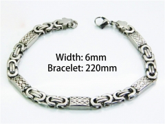 HY Wholesale Steel Color Bracelets of Stainless Steel 316L-HY08B0344
