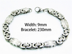 HY Wholesale Steel Color Bracelets of Stainless Steel 316L-HY08B0317