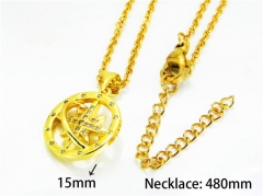 HY Wholesale Popular Crystal Zircon Necklaces (Other Style)-HY54N0126ML