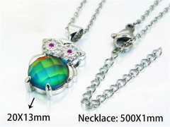 HY Wholesale Popular Crystal Zircon Necklaces (Animal Style)-HY54N0075HZL