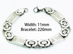 HY Wholesale Steel Color Bracelets of Stainless Steel 316L-HY08B0337