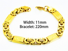 HY Wholesale Gold Bracelets of Stainless Steel 316L-HY08B0336