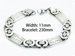 HY Wholesale Steel Color Bracelets of Stainless Steel 316L-HY08B0325