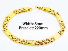HY Wholesale Gold Bracelets of Stainless Steel 316L-HY08B034