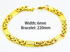 HY Wholesale Gold Bracelets of Stainless Steel 316L-HY08B0345