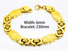 HY Wholesale Gold Bracelets of Stainless Steel 316L-