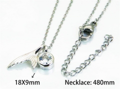 HY Wholesale Popular Crystal Zircon Necklaces (Animal Style)-HY54N0135LE