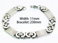 HY Wholesale Steel Color Bracelets of Stainless Steel 316L-HY08B0323