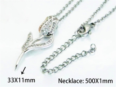 HY Wholesale Popular Crystal Zircon Necklaces (Other Style)-HY54N0078NE