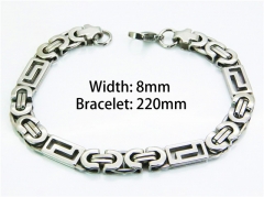 HY Wholesale Steel Color Bracelets of Stainless Steel 316L-HY08B0350