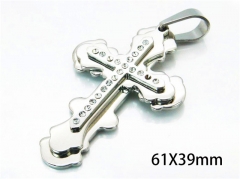 HY Wholesale Cross Pendants of Stainless Steel 316L-HY08P0512OQ