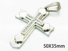 HY Wholesale Cross Pendants of Stainless Steel 316L-HY08P0410MD