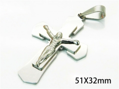 HY Wholesale Cross Pendants of Stainless Steel 316L-HY08P0489LL