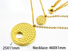 HY Stainless Steel 316L Necklaces (Other Style)-HY54N0328NL