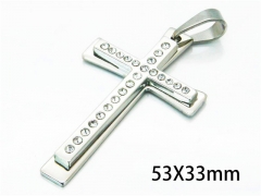 HY Wholesale Cross Pendants of Stainless Steel 316L-HY08P0514ML