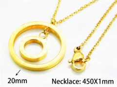 HY Stainless Steel 316L Necklaces (Other Style)-HY54N0337LL