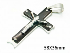 HY Wholesale Cross Pendants of Stainless Steel 316L-HY08P0168NC