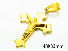 HY Wholesale Cross Pendants of Stainless Steel 316L-HY08P0486LL