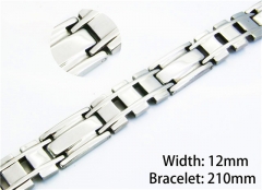 Steel Color Bracelets of Stainless Steel 316L-HY10B0562