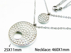 HY Stainless Steel 316L Necklaces (Other Style)-HY54N0327MS