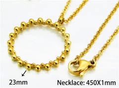 HY Stainless Steel 316L Necklaces (Other Style)-HY54N0332KL