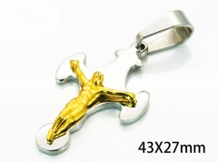 HY Wholesale Cross Pendants of Stainless Steel 316L-HY08P0482MF