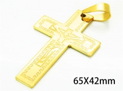 HY Wholesale Cross Pendants of Stainless Steel 316L-HY08P0566NW