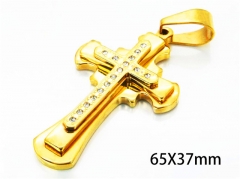 HY Wholesale Cross Pendants of Stainless Steel 316L-HY08P0513PW